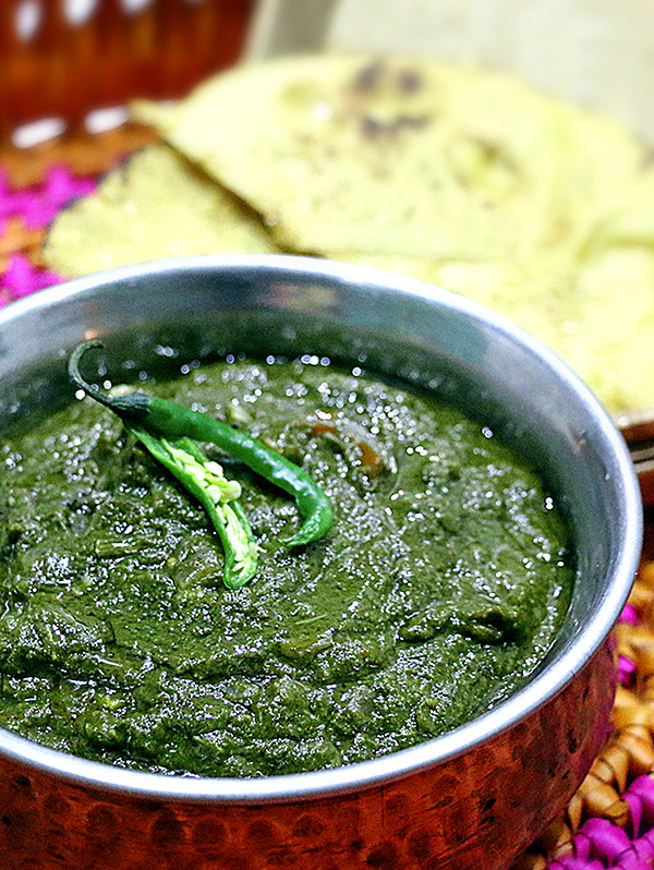 Sarson ka Saag & Makke Ki Roti Image