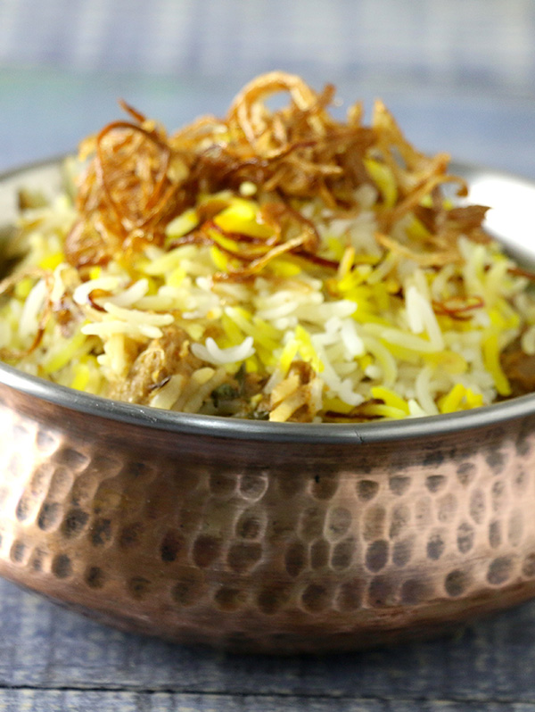 Soya Nugget Biryani Image