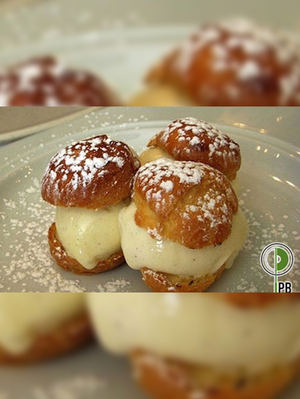 Vanilla Profitroles Image